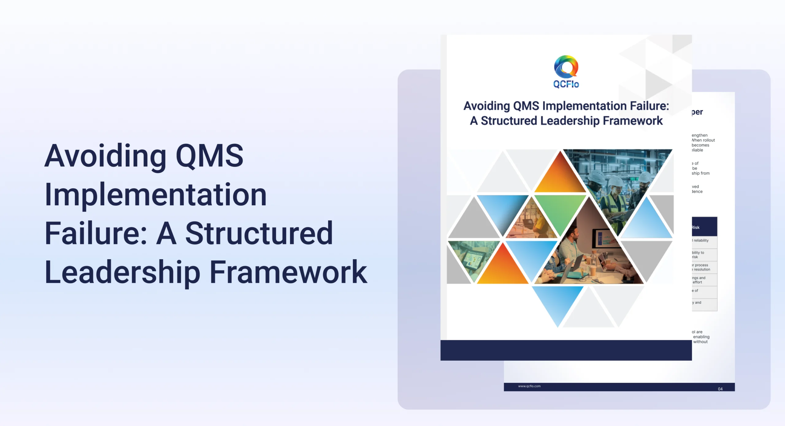 Avoiding QMS Implementation Failure: A Structured Leadership Framework
