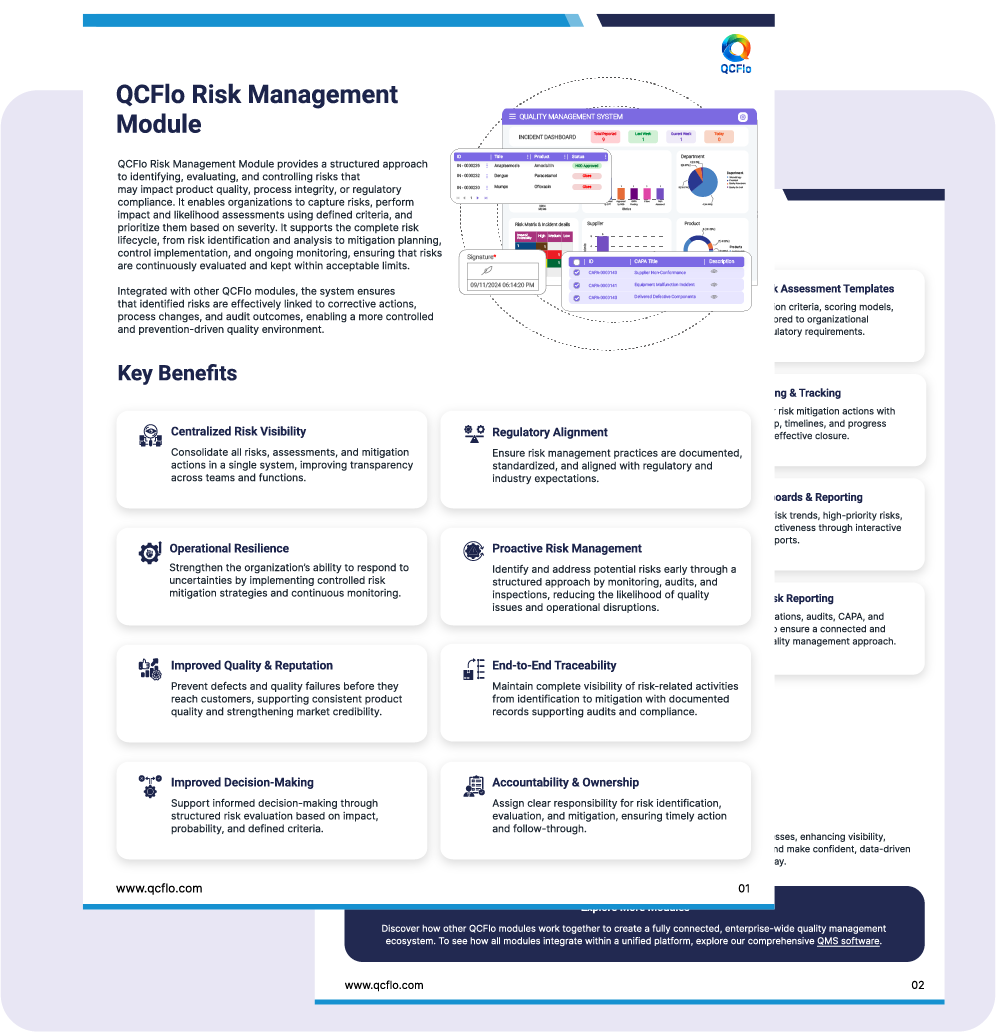 Risk Management Module