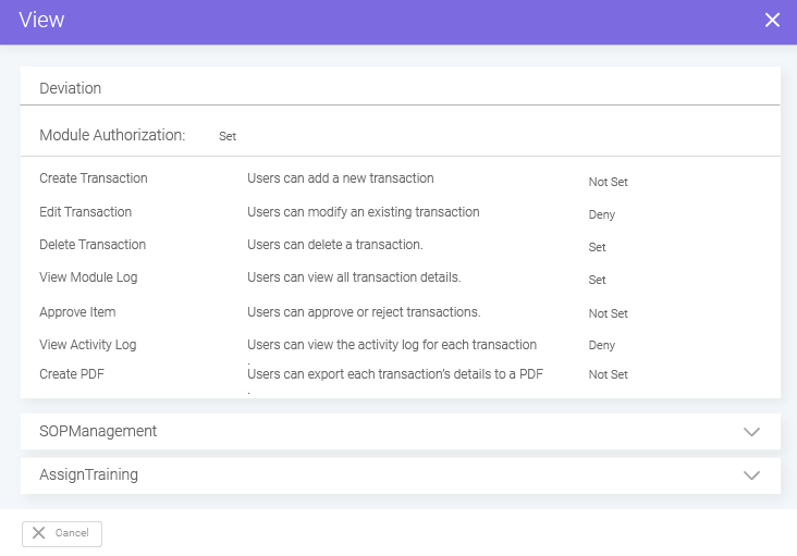 Secure Permission Management