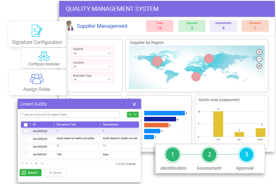 Supplier Management Software Within QCFlo